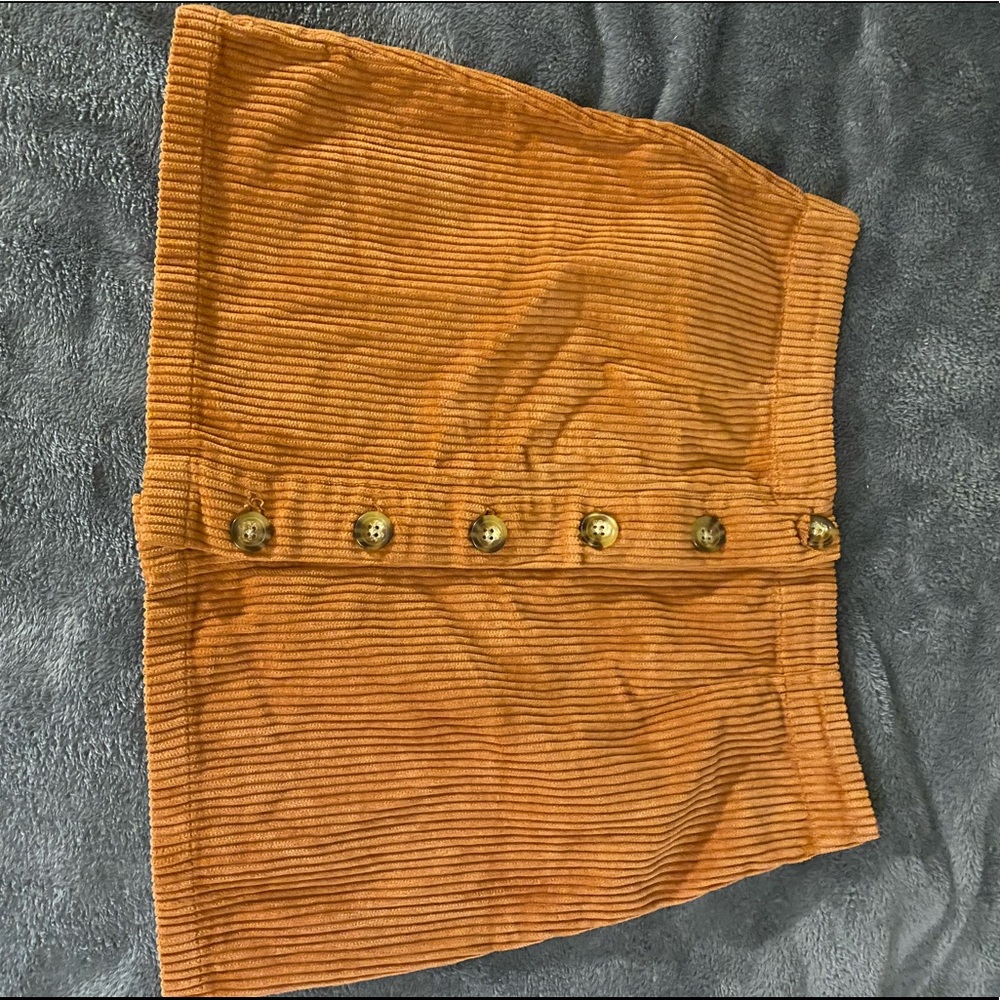 Corduroy skirt